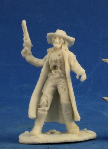 Reaper Miniatures Undead Outlaw #91005 Savage Worlds Unpainted Plastic Figure