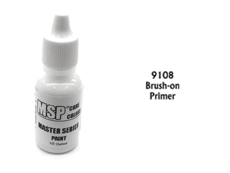 Reaper Miniatures Master Series Paint .5oz Bottle #09108 Brush-on White Primer