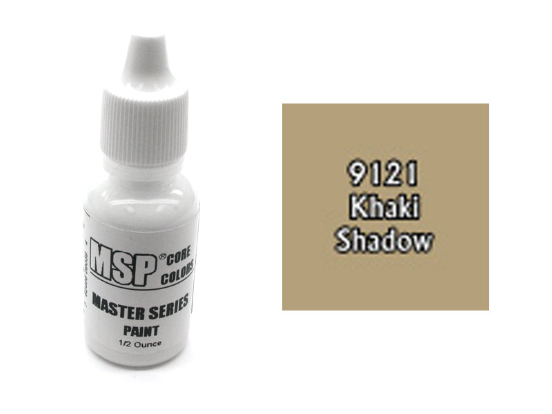 Master Series Paints MSP Core Color .5oz #09121 Khaki Shadow