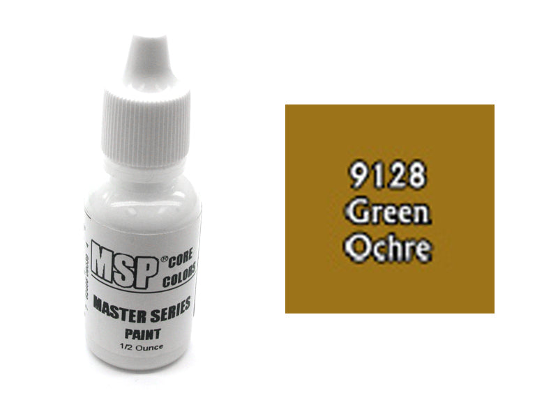 Reaper Miniatures Master Series Paints MSP Core Color .5oz #09128 Green Ochre