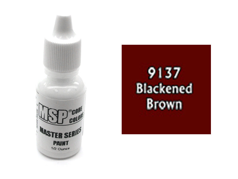 Reaper Miniatures Master Series Paints Core Color .5oz #09137 Blackened Brown