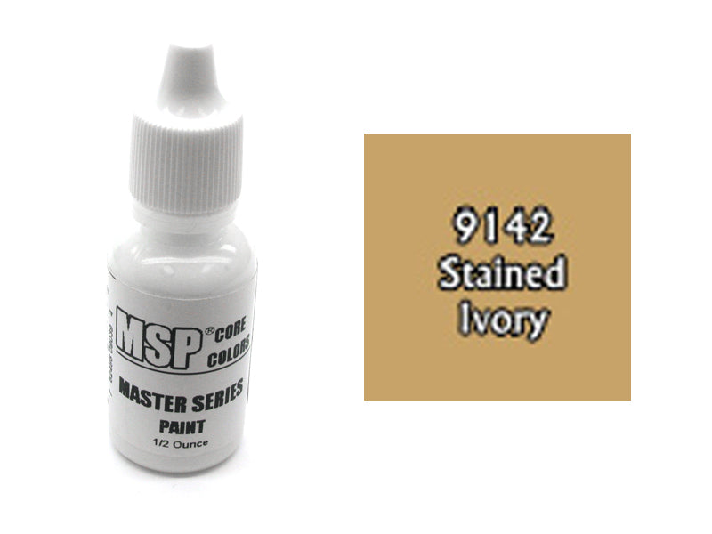 Master Series Paints MSP Core Color .5oz 09142 Stained Ivory