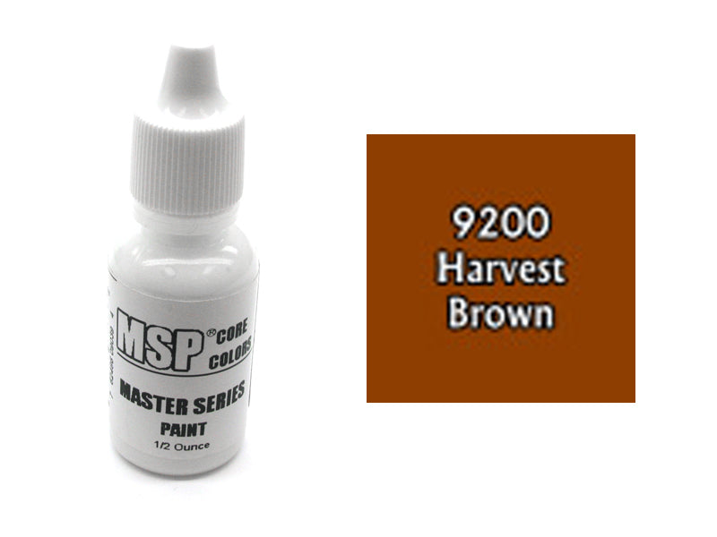 Master Series Paints MSP Core Color .5oz 09200 Harvest Brown