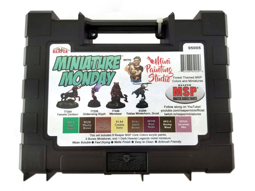 Miniature Monday: May 2020 Set - 8 Paints and 4 Miniatures