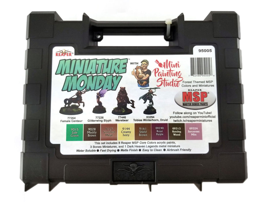 Miniature Monday: May 2020 Set - 8 Paints and 4 Miniatures