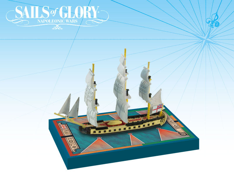Sails of Glory: HMS Concorde 1783 British Frigate Ship Pack