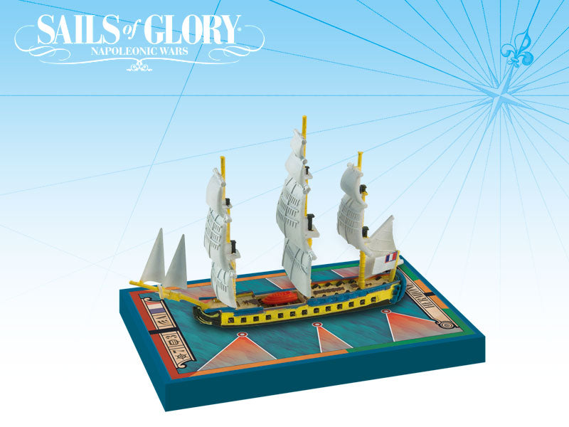 Sails of Glory: Hermione 1779 French Frigate Ship Pack