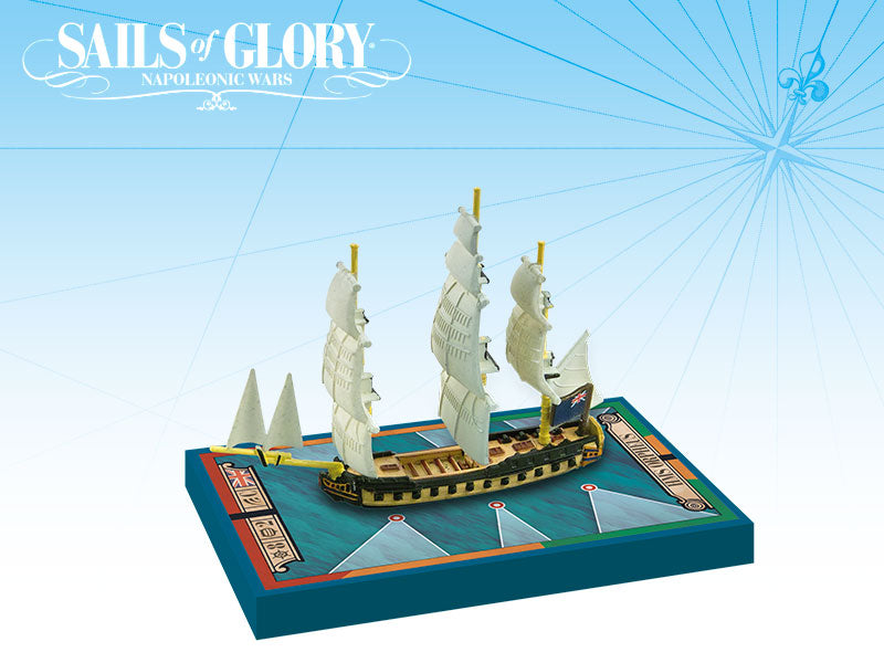Sails of Glory: HMS Orpheus 1780 British Frigate Ship Pack