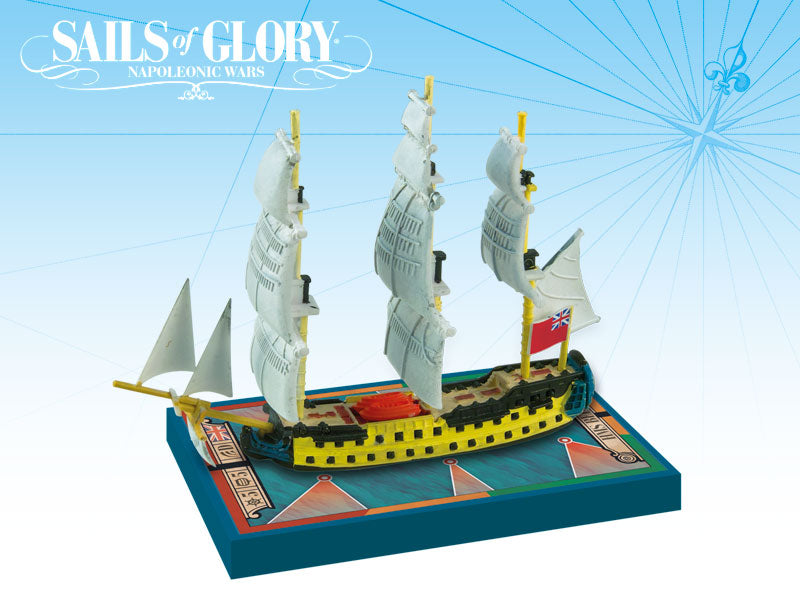 Sails of Glory: HMS Bellona 1760 British S.O.L Ship Pack