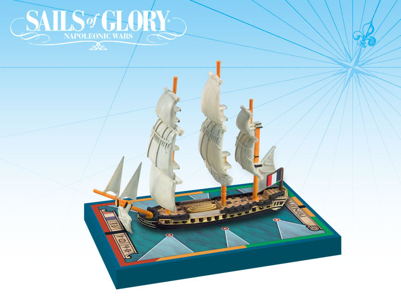 Sails of Glory: Proserpine 1785 French Frigate Ship Pack