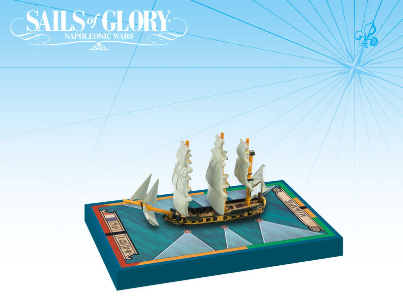 Sails of Glory: Alligator 1782 French Ship Sloop Ship Pack