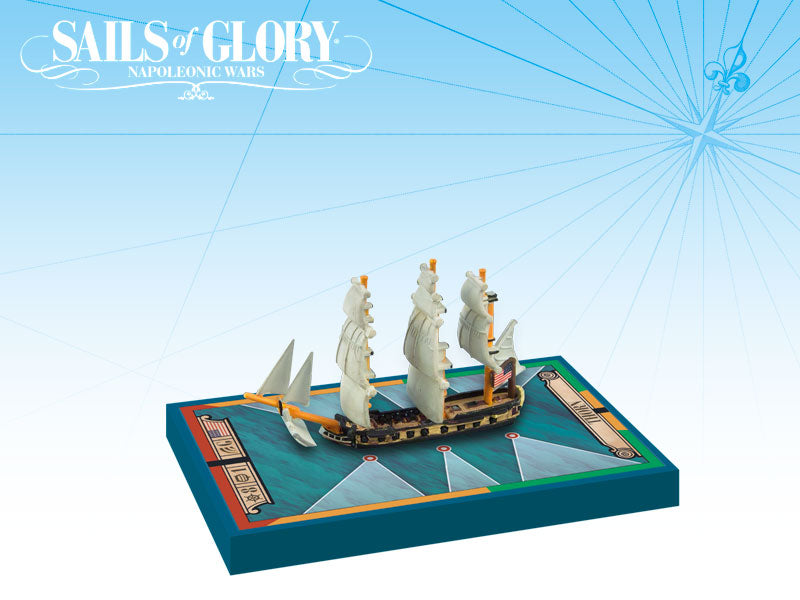Sails of Glory: Thorn 1779 14 Guns Swan Class American Ship Sloop Ship Pack