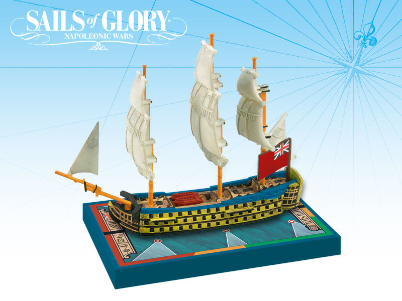 Sails of Glory: HMS Royal George 1788 British SotL Ship Pack