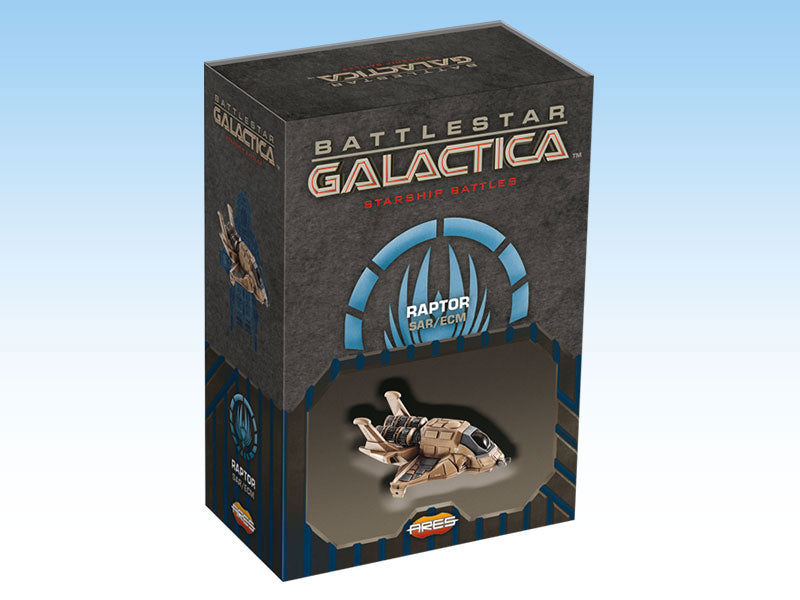 Battlestar Galactica Starship Battles, Spaceship Pack - Raptor (SAR/ECM)