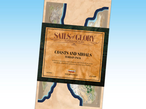 Sails of Glory Coasts and Shoals Terrain Pack