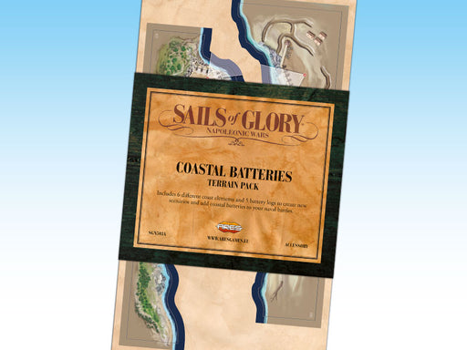 Sails of Glory Coastal Batteries Terrain Pack