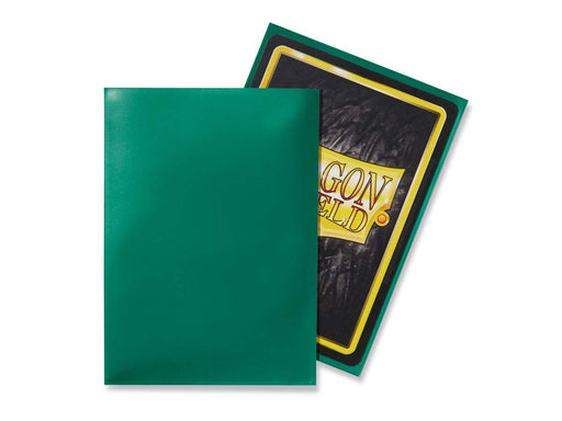 Dragon Shield Classic 100 Standard Size Card Sleeves - Green 'Verdante'