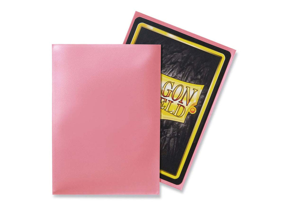 Dragon Shield Classic 100 Standard Size Card Sleeves - Pink 'Chandrexa'