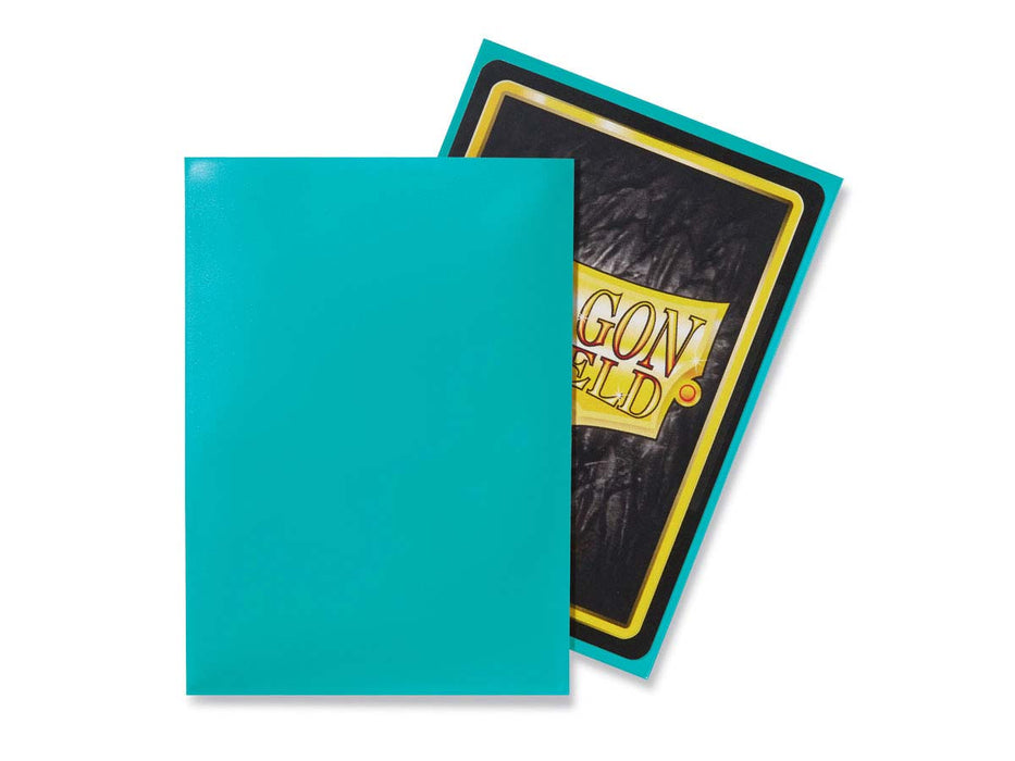 Dragon Shield Classic 100 Standard Size Card Sleeves - Turquoise ‘Methestique’