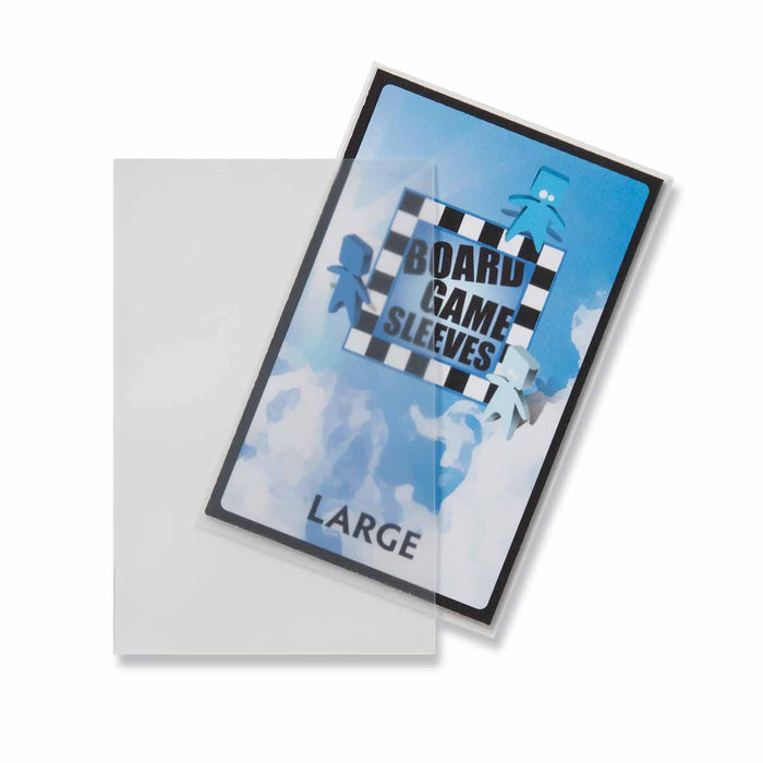 Large Size 59x82mm Clear Non-Glare Board Game Sleeves (50)