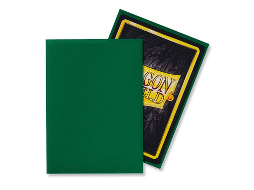 Dragon Shield 100 Standard Size 63×88mm Card Sleeves, Matte - Green ‘Drakka Fiath’