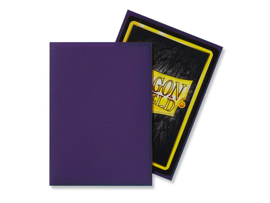 Dragon Shield 100 Standard Size 63×88mm Card Sleeves, Matte - Purple ‘Miasma’