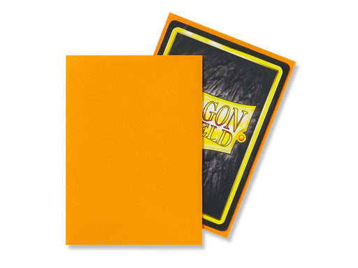 Dragon Shield 100 Standard Size 63×88mm Card Sleeves, Matte - Orange ‘Usaqin’
