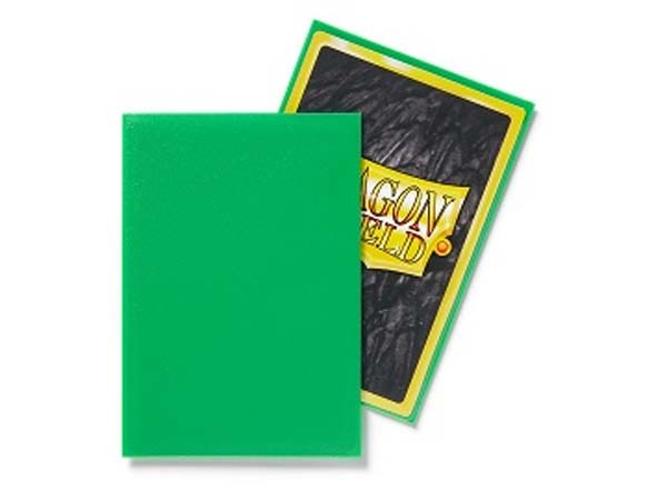 Dragon Shield 60 Japanese Size 59×86mm Card Sleeves, Matte - Apple Green