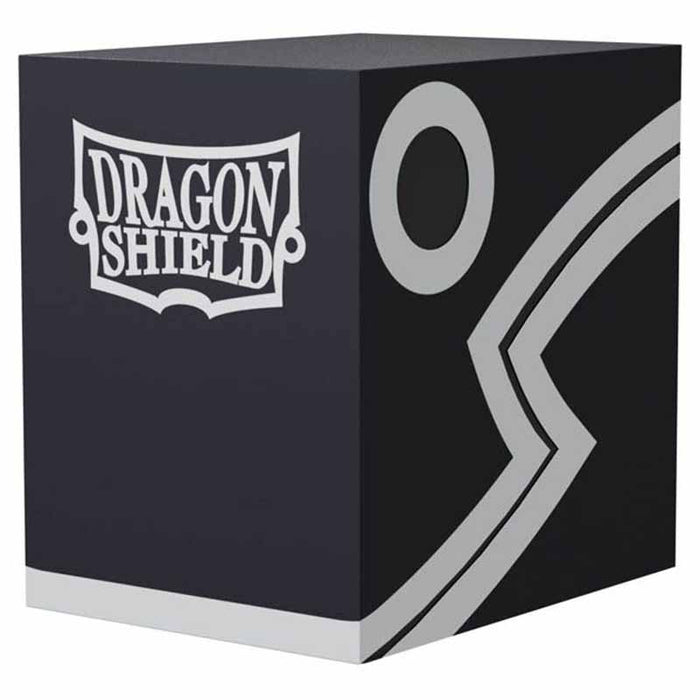 Dragon Shield Double Shell Deck Box - Black with Black Interior