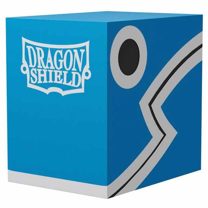 Dragon Shield Double Shell Deck Box - Blue with Black Interior