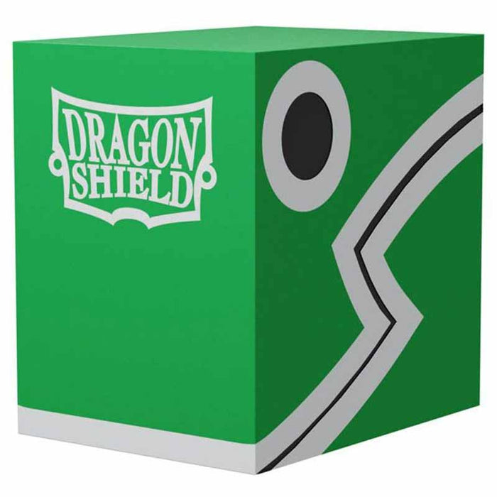 Dragon Shield Double Shell Deck Box - Green with Black Interior