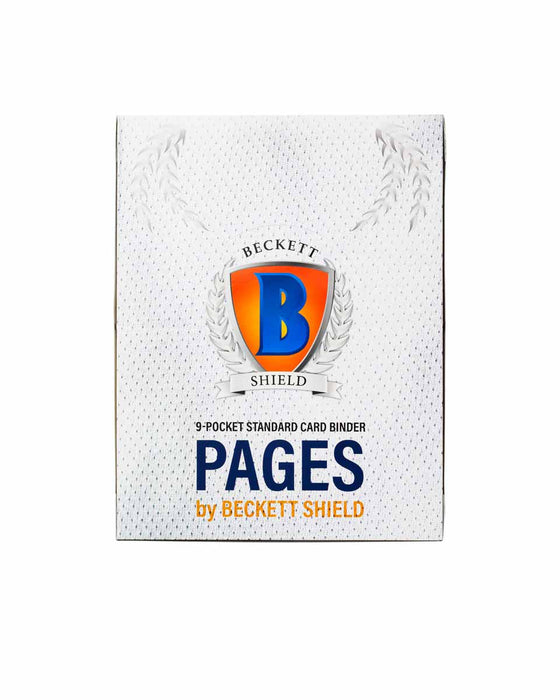 Beckett Shield Clear 9-Pocket Binder Pages (100)