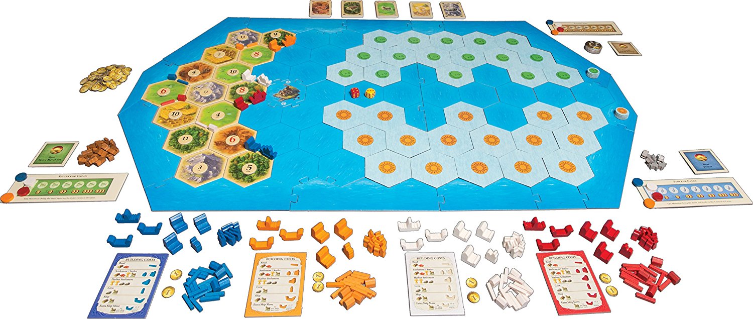 Catan: Explorers and Pirates Expansion Board Game