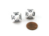 Chessex Custom Engraved 16mm D8 RPG Dice - Weather Dice (2)