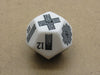 Custom Engraved 28mm D12 RPG D&D Dice - Dungeoneering Dice for Dungeon Building