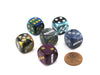 Pack of 6 Custom Engraved 16mm D6 Assorted Style Funny Meme Dice - Bollocks!