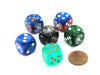 Pack of 6 Chessex Custom Engraved 16mm D6 Assorted Style Dice - Cthulhu