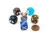Pack of 6 Chessex Custom Engraved 16mm D6 Assorted Style Funny Meme Dice - Quite