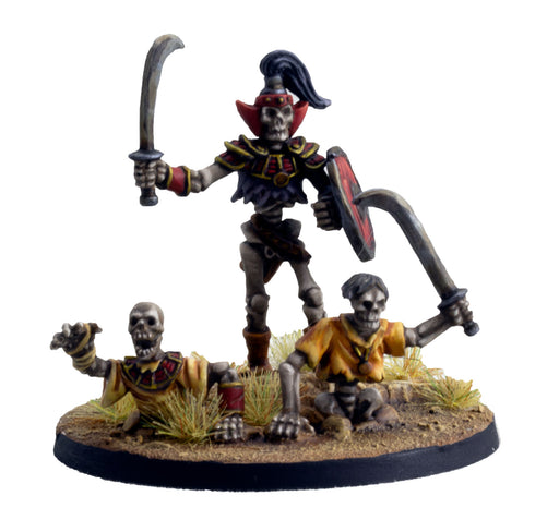 DGS Games Bonethrall Host #104009 Unpainted 32mm Scale Freeblades Metal Figure