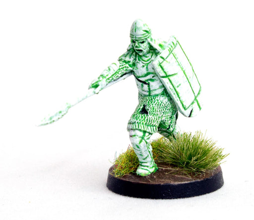 DGS Games Spirit Warrior #105006 Unpainted 32mm Scale Freeblades Metal Figure