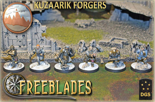 Kuzaarik Forgers Starter Box #106999 Unpainted Metal Figure Set