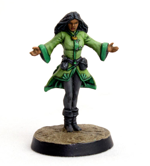 DGS Games Enchantress #113004 Unpainted 32mm Scale Freeblades Metal Figure