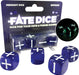 Fate Dice: Midnight Dice (Single-Player Pack, 4 Dice)