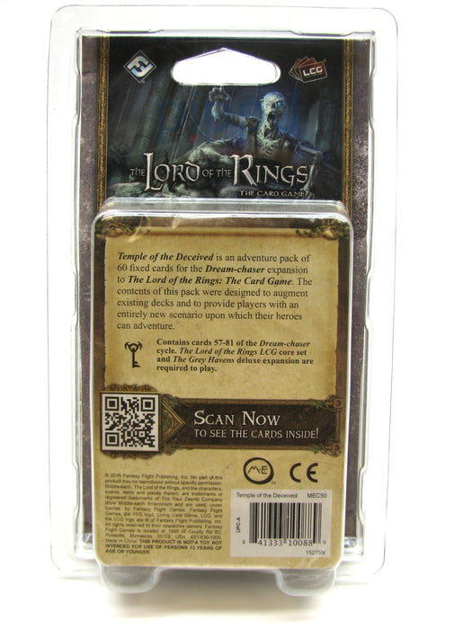 The Lord of the Rings LCG: Temple of the Deceived Adventure Pack