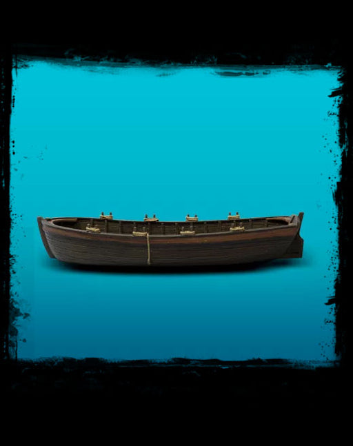 Blood & Plunder Longboat Ship Unpainted Plastic Model Boat