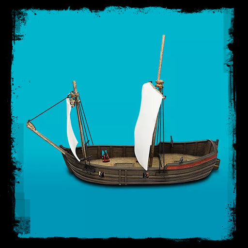 Blood & Plunder Bark Unpainted Plastic Model Ship Boat