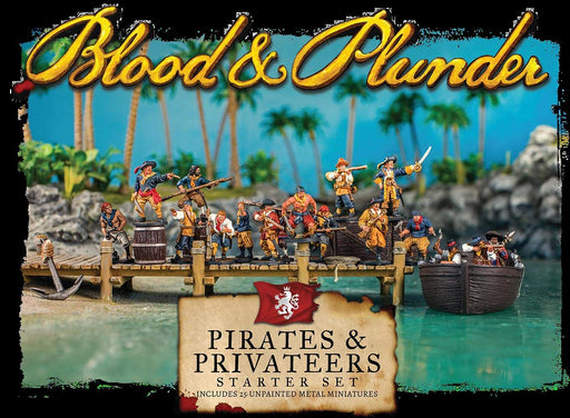 Blood & Plunder European Pirates and Privateers Nationality Set (25 pieces)