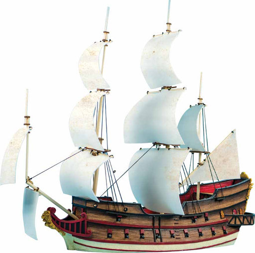 Blood & Plunder Unpainted Plastic Resin Galleon Ship