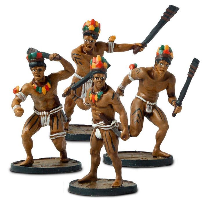 Blood & Plunder Native American Native Warriors Unit Pack Unpainted Miniatures