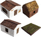 Blood & Plunder Village Bundle - 2 Tiled Houses, 1 Thatch House, and 1 Farmland